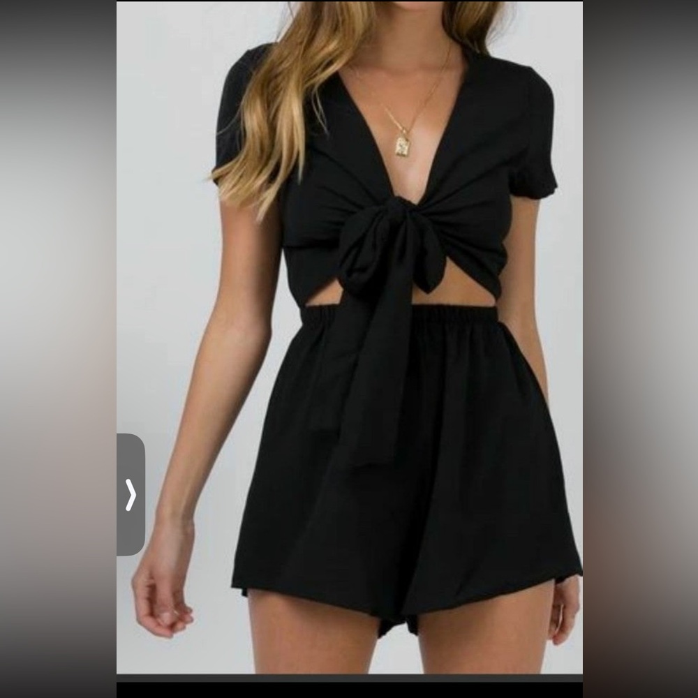 Black romper